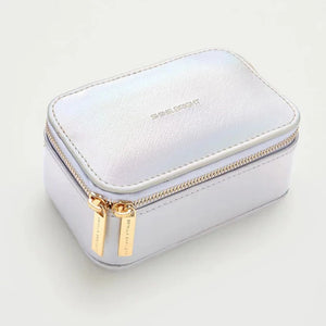 Shine Bright Mini Jewellery Box - Iridescent Saffiano