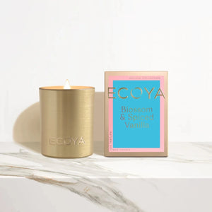 Blossom & Spiced Vanilla Mini Goldie Candle - Holiday Collection