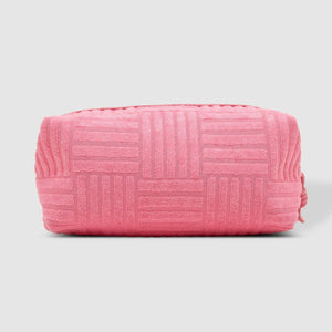 Tori Cosmetic Case - Hot Pink